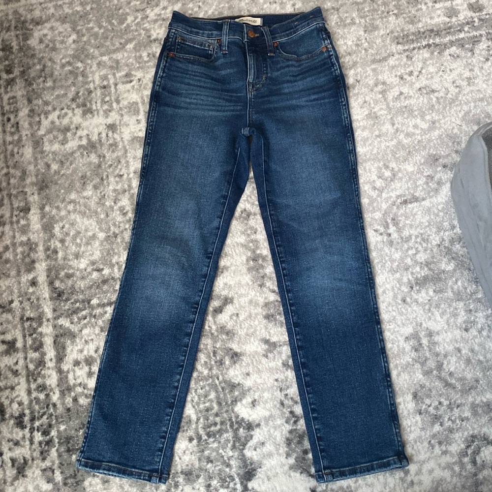 Madewell stovepipe petite jeans